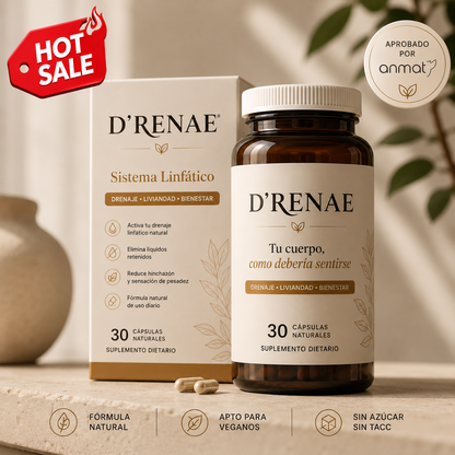 D’RENAE® | Reactivá tu Sistema de Drenaje Linfático